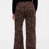 High Rise Cord-Jeans mit weitem Bein High Rise Cord-Jeans mit weitem Bein