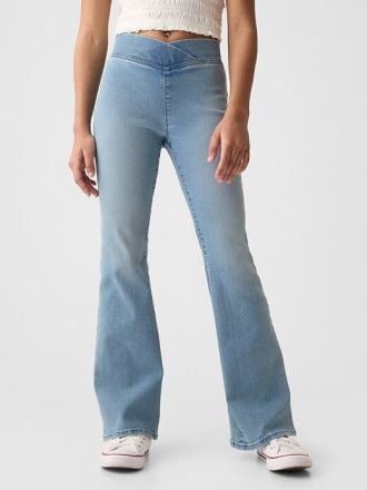High Rise Flare Jeggings für Kinder