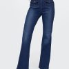 High Rise Schlagjeans im 70er-Jahre-Stil High Rise Schlagjeans im 70er-Jahre-Stil