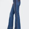 High Rise Schlagjeans im 70er-Jahre-Stil High Rise Schlagjeans im 70er-Jahre-Stil