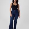 High Rise Schlagjeans im 70er-Jahre-Stil High Rise Schlagjeans im 70er-Jahre-Stil