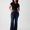 High Rise Schlagjeans im 70er-Jahre-Stil High Rise Schlagjeans im 70er-Jahre-Stil