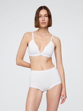 High Rise Shorty aus Bio-Stretch-Baumwolle