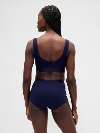 High Rise Shorty aus Bio-Stretch-Baumwolle