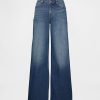 High Rise Stride Jeans mit V-Taille und weitem Bein High Rise Stride Jeans mit V-Taille und weitem Bein