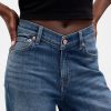 High Rise Stride Jeans mit V-Taille und weitem Bein High Rise Stride Jeans mit V-Taille und weitem Bein