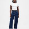 High Rise Stride Jeans mit weitem Bein High Rise Stride Jeans mit weitem Bein