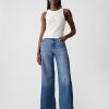 High Rise Stride Jeans mit weitem Bein High Rise Stride Jeans mit weitem Bein