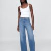 High Rise Stride Jeans mit weitem Bein High Rise Stride Jeans mit weitem Bein