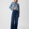 High Rise Stride Jeans mit weitem Bein High Rise Stride Jeans mit weitem Bein