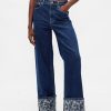 High Rise Stride Jeans mit weitem Bein High Rise Stride Jeans mit weitem Bein
