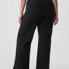 High Rise Stride Jeans mit weitem Bein High Rise Stride Jeans mit weitem Bein