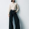 High Rise Stride Jeans mit weitem Bein High Rise Stride Jeans mit weitem Bein