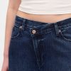 High Rise UltraSoft Crossover-Jeans mit Hufeisendesign High Rise UltraSoft Crossover-Jeans mit Hufeisendesign