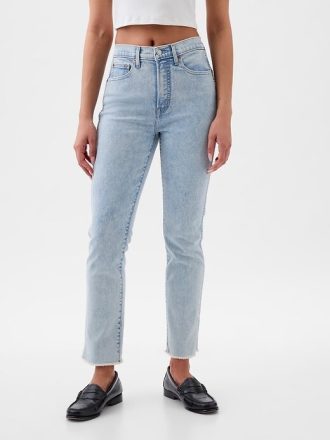 High Rise Vintage Slim Jeans
