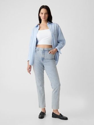 High Rise Vintage Slim Jeans