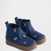 High-Top-Sneakers aus veganem Wildleder für Kleinkinder