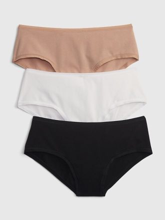Hipster aus Bio-Stretch-Baumwolle (3er-Pack)
