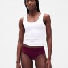 Hipster aus Bio-Stretch-Baumwolle mit Spitzenbesatz Hipster aus Bio-Stretch-Baumwolle mit Spitzenbesatz