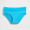 Hipster aus Bio-Stretch-Baumwolle mit Spitzenbesatz Hipster aus Bio-Stretch-Baumwolle mit Spitzenbesatz