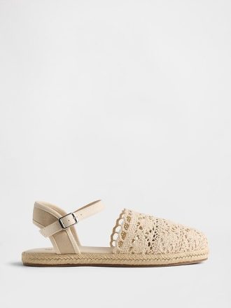 Häkel-Espadrilles für Kinder