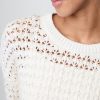 Häkelpullover mit Rundhalsausschnitt aus 100 % Baumwolle