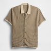 Häkelpullover-Shirt