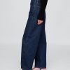 Hoch geschnittene Barrel-Jeans