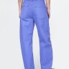 Hoch geschnittene Barrel-Jeans