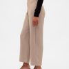 Hoch geschnittene, gerade Knöchelhose aus Twill Hoch geschnittene, gerade Knöchelhose aus Twill