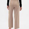 Hoch geschnittene, gerade Knöchelhose aus Twill Hoch geschnittene, gerade Knöchelhose aus Twill