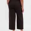 Hoch geschnittene, gerade Knöchelhose aus Twill Hoch geschnittene, gerade Knöchelhose aus Twill