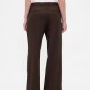 Hose mit mittelhohem Bund und doppelter Taille Hose mit mittelhohem Bund und doppelter Taille
