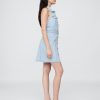 Icon Denim Neckholder-Minikleid