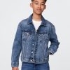 Icon-Jeansjacke aus Bio-Baumwolle für Kinder