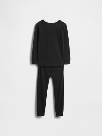 Im Dunkeln leuchtendes Pyjama-Set aus gebürsteter Bio-Baumwolle für Babys und Kleinkinder