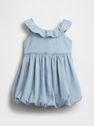 Jeans-Ballerinakleid für Babys und Kleinkinder