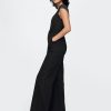 Jeans-Jumpsuit mit Gürtel