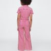 Jeans-Jumpsuit mit Gürtel für Kinder Jeans-Jumpsuit mit Gürtel für Kinder