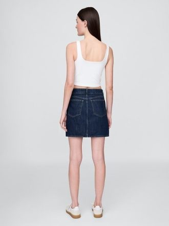 Jeans-Minirock