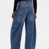 Jeans mit hohem Bund und Hufeisendesign Jeans mit hohem Bund und Hufeisendesign