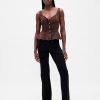 Jeans-Tanktop mit Schößchen Jeans-Tanktop mit Schößchen