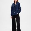 Jeanshemd mit Schluppenkragen Jeanshemd mit Schluppenkragen