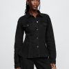 Jeansjacke mit Schößchen Jeansjacke mit Schößchen