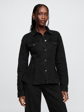 Jeansjacke mit Schößchen