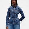 Jeansjacke mit Schößchen Jeansjacke mit Schößchen