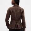 Jeansjacke mit Schößchen