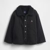 Jeansjacke mit Sherpa-Futter für Babys und Kleinkinder