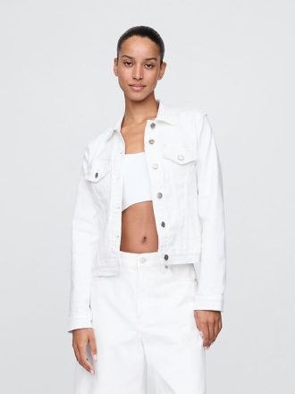 Jeansjacke mit Symbol