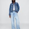 Jeansjacke mit Symbol